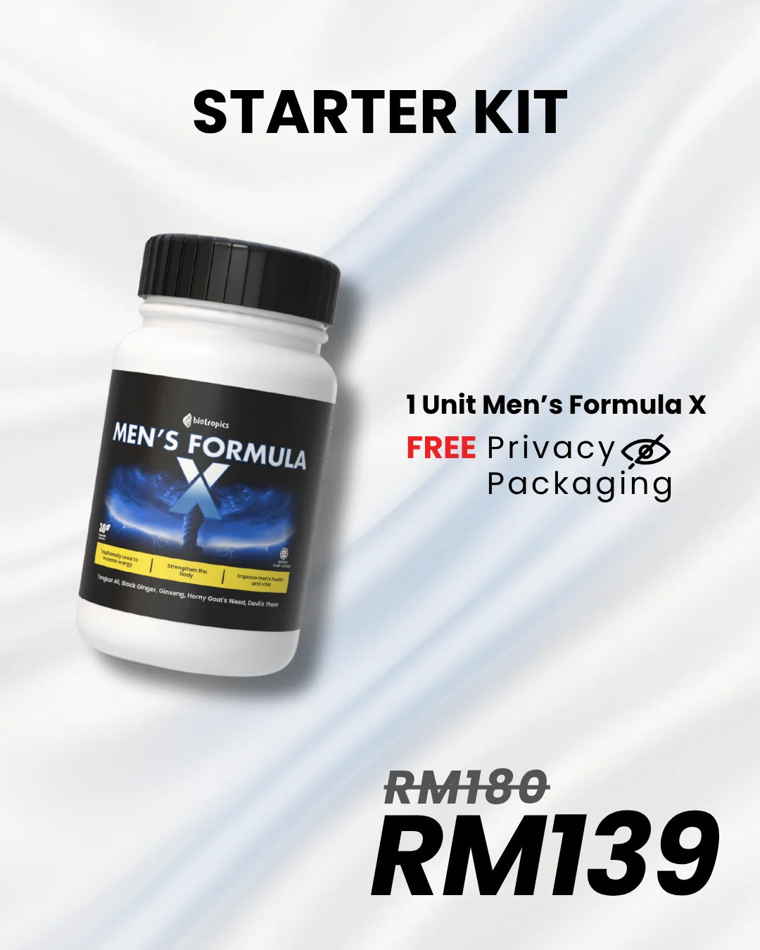 Men's Formula X Biotropics