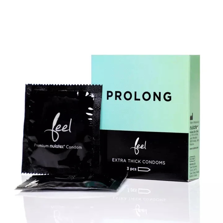 Feel Prolong Condoms | Nulatex Premium Condoms | Shop Suamisihat