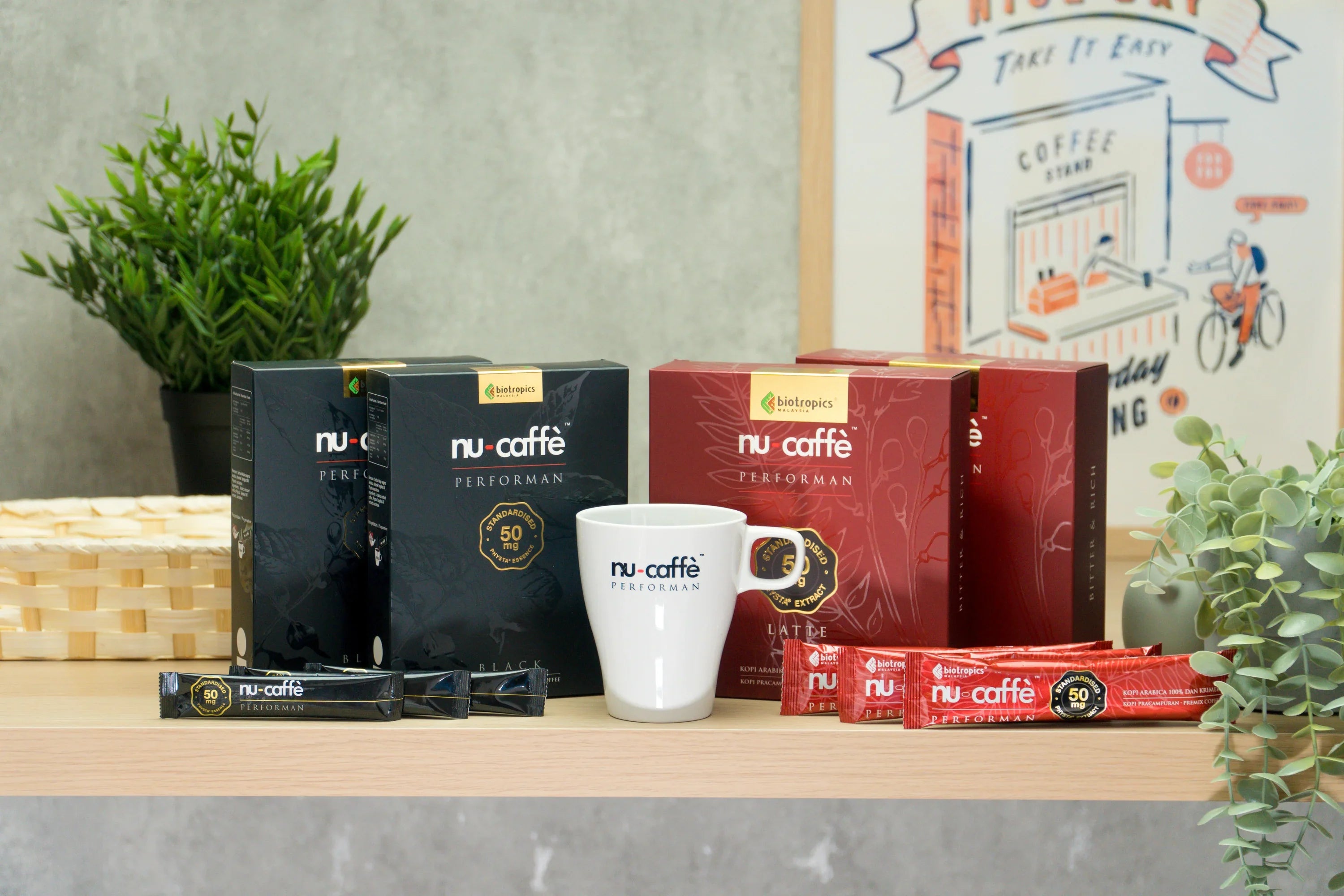 Nu Caffe Tongkat Ali Red + Black